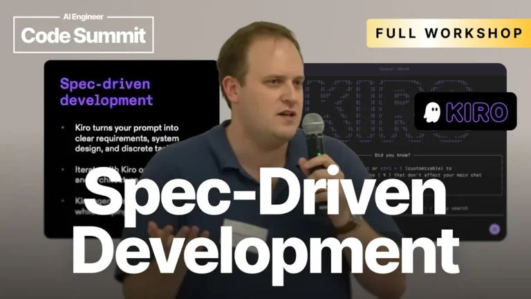 Spec-Driven Development: Agentic Coding at FAANG Scale and Quality — 規格驅動開發：在 FAANG 規模下實現高品質的 AI 輔助編程