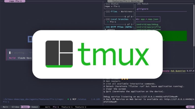 同時開 10 個 AI 寫程式 — AI 工作流中必備軟體：TMUX