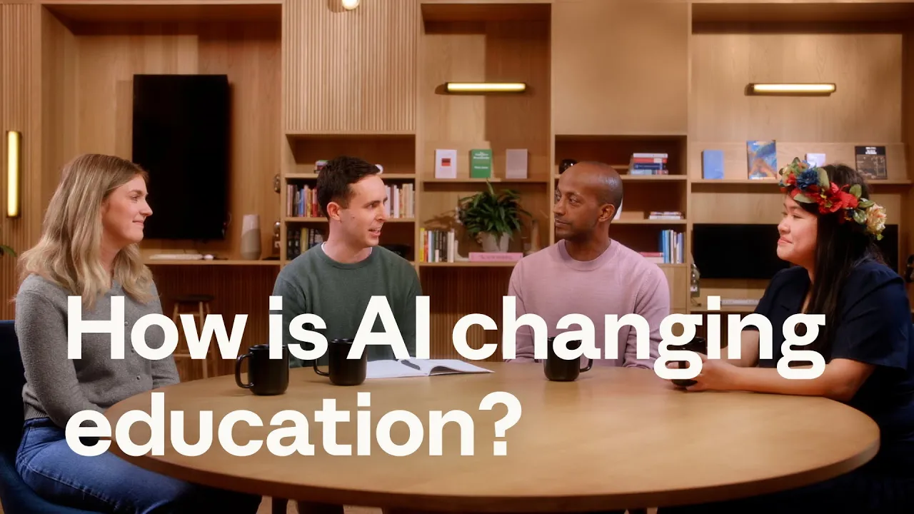 What does AI mean for education？— AI 對教育意味著什麼？