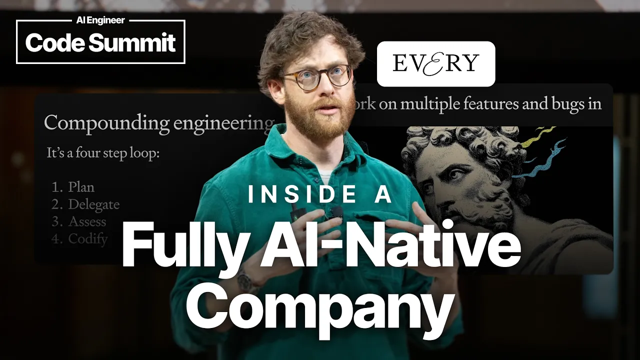 Dispatch from the Future: Building an AI-native Company｜來自未來的報告：打造 AI 原生公司