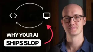 Frontend is HARDER for AI than Backend (Here's How to Fix It) — 為什麼 AI 寫前端比後端難（以及解決方案）