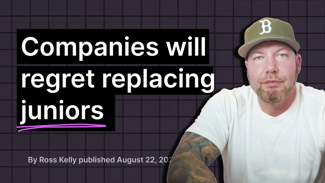 The Junior Dev Role Will Look Different With AI — AI 時代下初級開發者的角色將大不相同